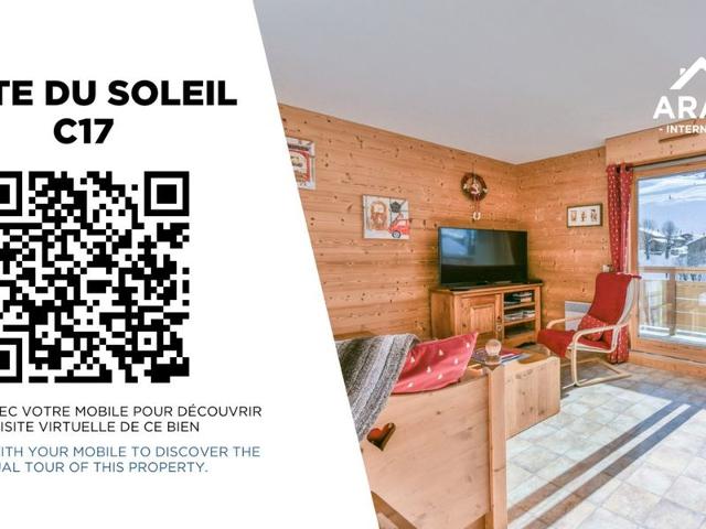Ski-in/Ski-out Apartment with Balcony & Garage, Sleeps 4 FR-1-391-110 - Le Grand Bornand