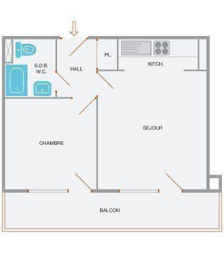 Appartment Vardase CH410-2E - Le Grand Bornand