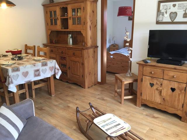 Cozy 3-room, ski-in/ski-out, parking, WiFi, La Clusaz FR-1-459-38 - La Clusaz