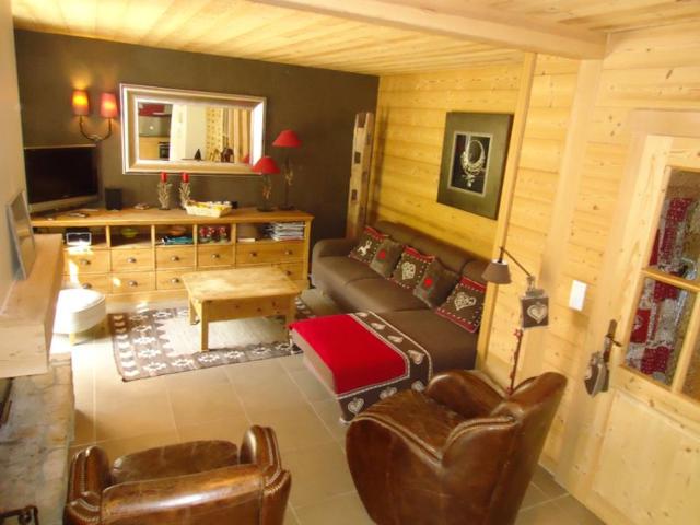 Ski-in, renovated duplex 4 BR, terrace, fireplace, all comfort FR-1-459-22 - La Clusaz