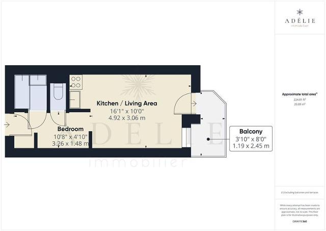 Appartment Bouquetins A BQA221 - La Rosière