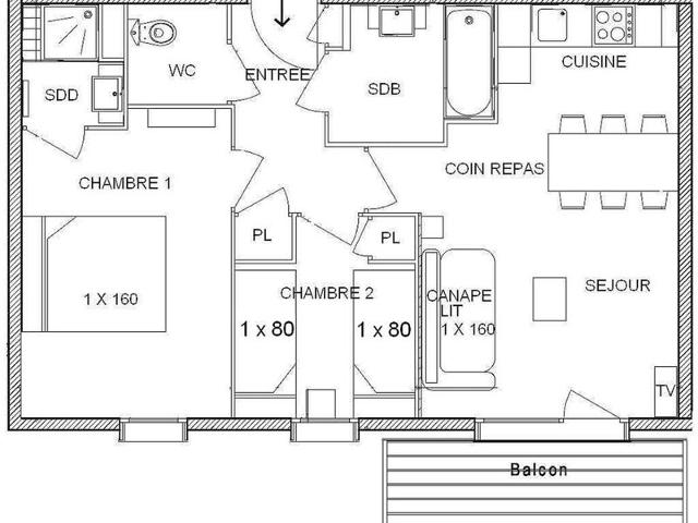 Résidence CHALETS D'EMERAUDE BAT C - Les Saisies
