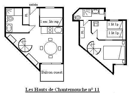 Appartment Hauts De Chantemouche MRB390-011 - Méribel Centre 1600