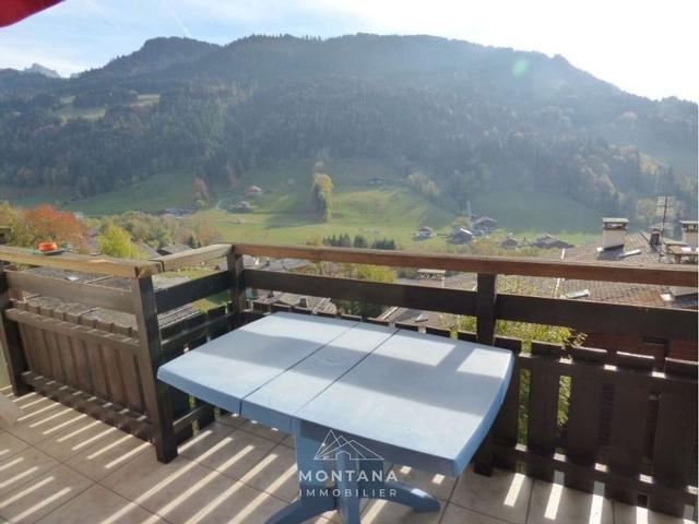 Charming Renovated Studio with Cabine, Sleeps 5, South-Facing Balcony near Ski Lift - Le Grand-Bornand FR-1-458-125 - Le Grand Bornand