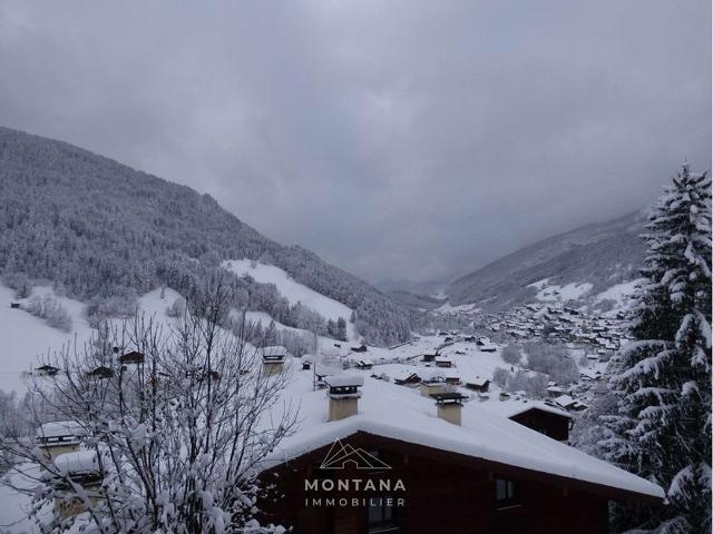 Charming Renovated Studio with Cabine, Sleeps 5, South-Facing Balcony near Ski Lift - Le Grand-Bornand FR-1-458-125 - Le Grand Bornand