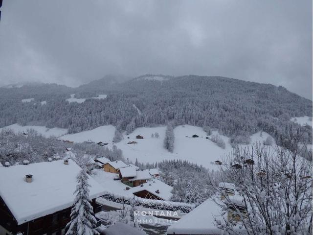 Charming Renovated Studio with Cabine, Sleeps 5, South-Facing Balcony near Ski Lift - Le Grand-Bornand FR-1-458-125 - Le Grand Bornand