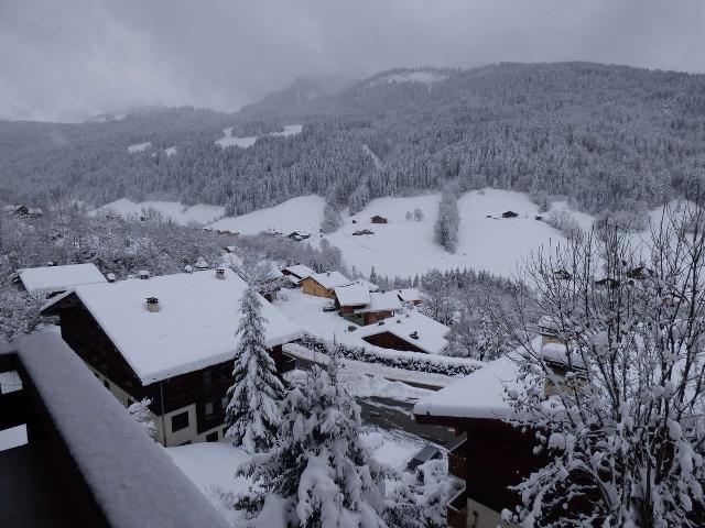 Charming Renovated Studio with Cabine, Sleeps 5, South-Facing Balcony near Ski Lift - Le Grand-Bornand FR-1-458-125 - Le Grand Bornand
