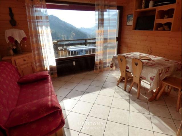 Charming Renovated Studio with Cabine, Sleeps 5, South-Facing Balcony near Ski Lift - Le Grand-Bornand FR-1-458-125 - Le Grand Bornand