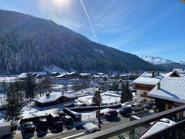 2-room apartment + mountain corner, south-facing balcony, village center FR-1-458-139 - Le Grand Bornand