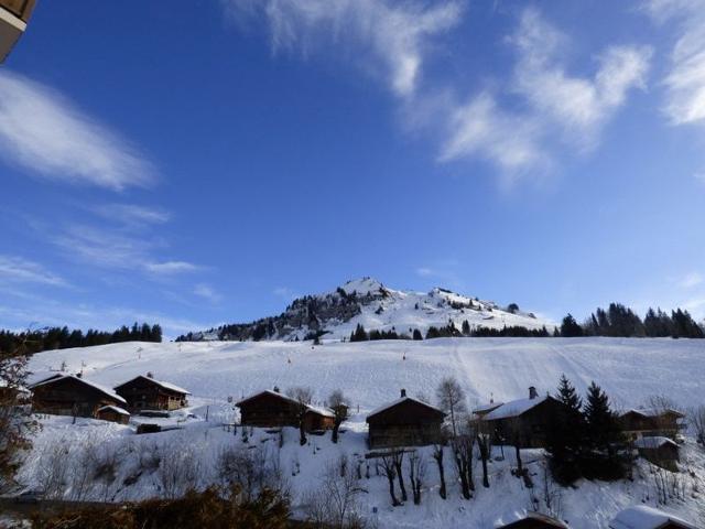 Modern 2BR + Mountain Alcove, 43m², Garage - Sleeps 6, Near Ski Slopes and Shops FR-1-458-142 - Le Grand Bornand