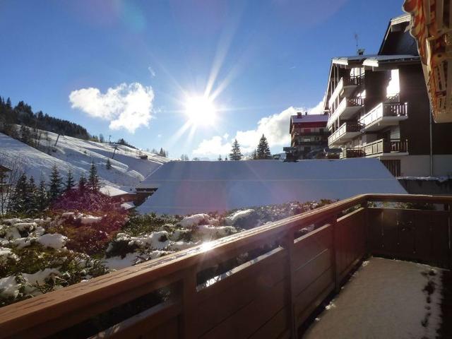 Modern 2BR + Mountain Alcove, 43m², Garage - Sleeps 6, Near Ski Slopes and Shops FR-1-458-142 - Le Grand Bornand
