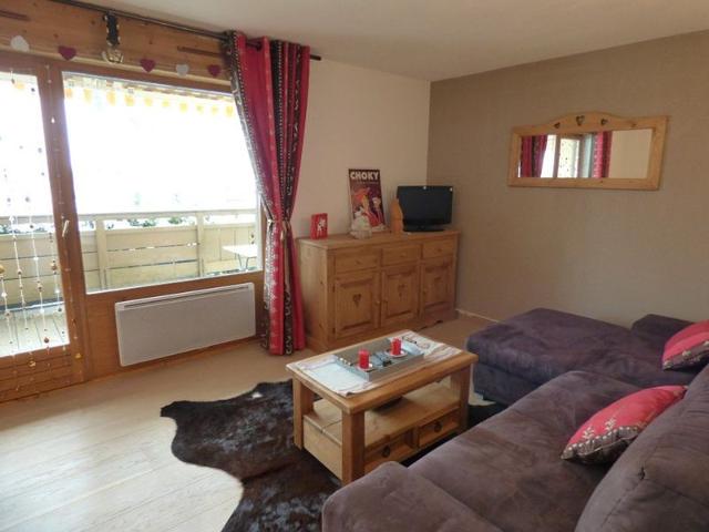 Modern 2BR + Mountain Alcove, 43m², Garage - Sleeps 6, Near Ski Slopes and Shops FR-1-458-142 - Le Grand Bornand