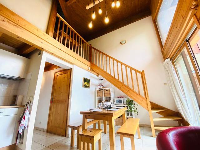 Duplex cozy near ski lift with balcony and garage FR-1-624-33 - Samoëns