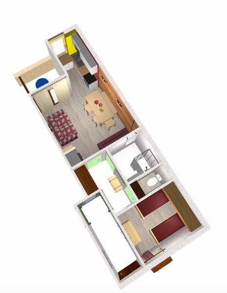 Apartements LE DE 1 - Plagne - Les Coches