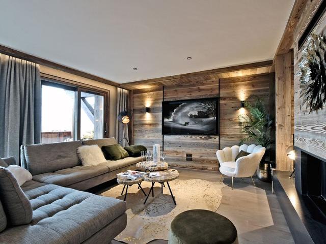 Méribel: 140sqm Apartment, 4 Bedrooms, Ski Access, Fireplace, WIFI, Parking FR-1-613-25 - Méribel Centre 1600