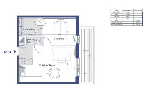 Appartment Lumi G436 - Valmorel