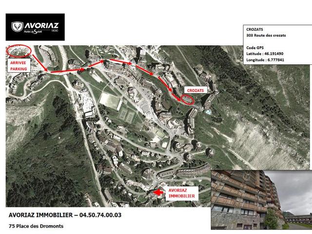 Avoriaz: Cozy 4-person apt, 2R with balcony, equipped kitchen, TV, wifi FR-1-633-10 - Avoriaz