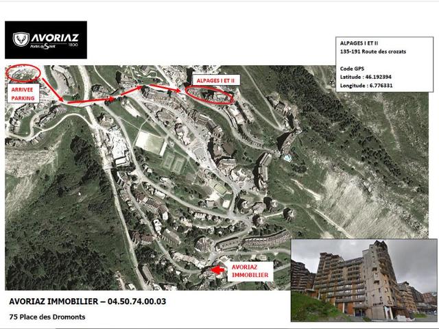 Cozy apartment 4/6 pers, WIFI, ski locker - Avoriaz FR-1-633-30 - Avoriaz
