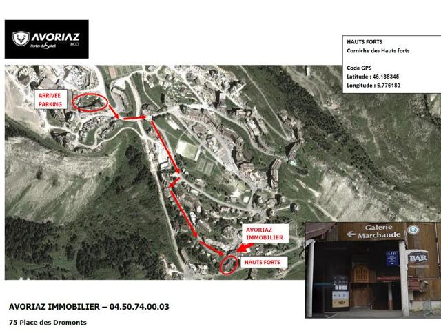 Avoriaz - Hauts Forts: 6-Person Apartment with Terrace, Ski Locker, and Modern Amenities FR-1-633-8 - Avoriaz