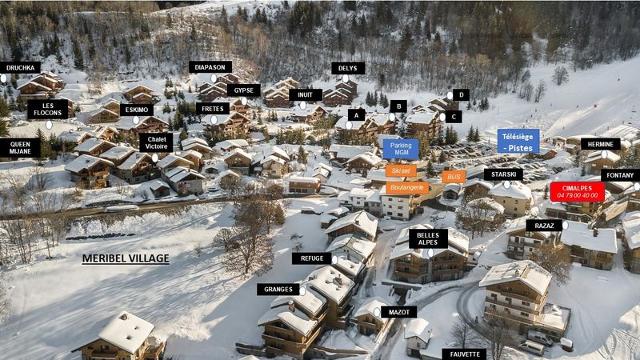 Apartements LA GRANGE DE MERIBEL - Méribel Village 1400