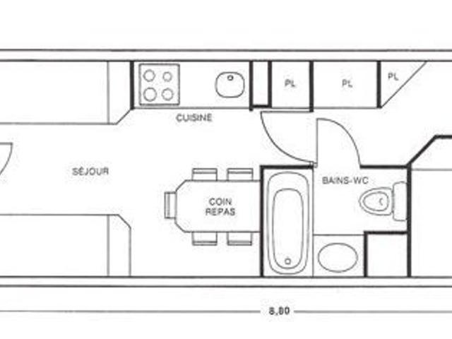 Cozy 1-bedroom close to center, well-equipped FR-1-634-42 - Avoriaz
