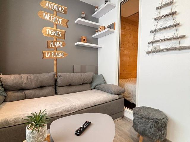 Stunning 1BR apt near slopes and shops with balcony and WiFi FR-1-634-50 - Avoriaz