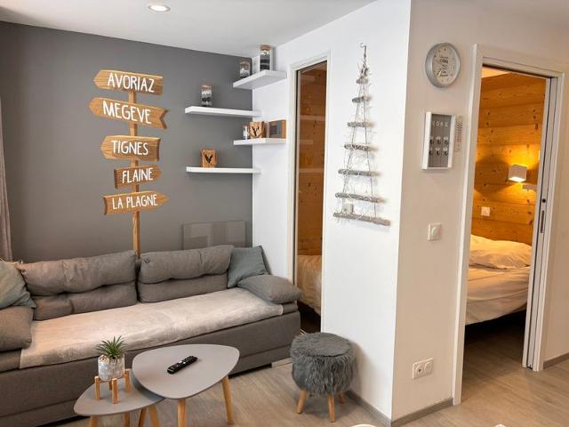 Stunning 1BR apt near slopes and shops with balcony and WiFi FR-1-634-50 - Avoriaz
