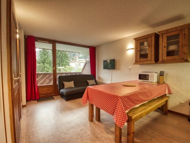 Cozy apartment for 6, equipped kitchen, balcony, ski locker - Morillon 1100 FR-1-642-15 - Morillon 1100 Les Esserts