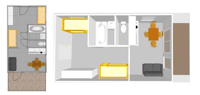 Apartements CHANTELOUVE 2340225 - Val d'Isère Centre