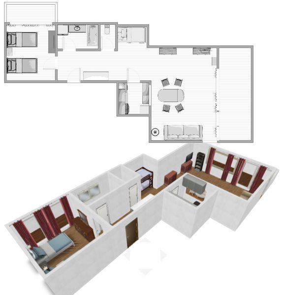 Apartements HAUTS DE VAL 180025 - Val d'Isère Centre