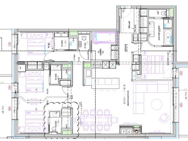 Résidence Les Grands Chalets des Pistes - Méribel Centre 1600