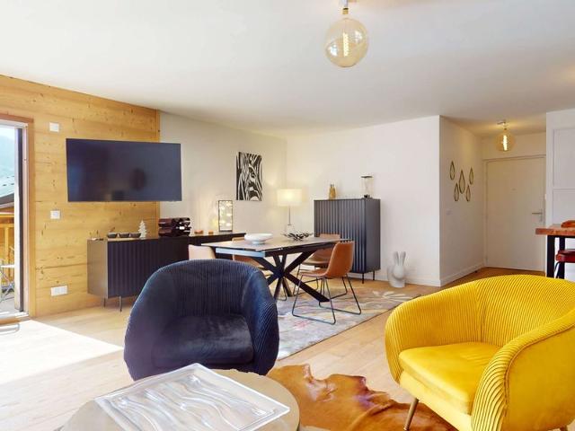 Cozy apt in Samoëns center, 6 ppl, 3 bdrms, balcony FR-1-391-160 - Samoëns