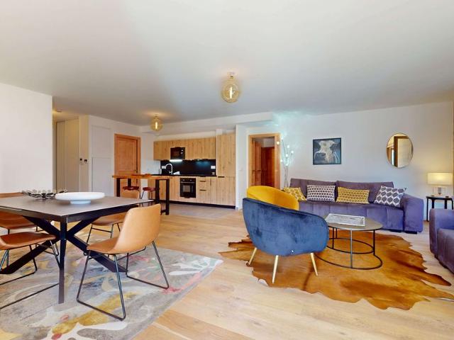 Cozy apt in Samoëns center, 6 ppl, 3 bdrms, balcony FR-1-391-160 - Samoëns