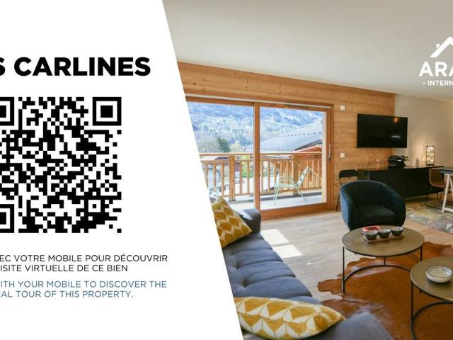 Cozy apt in Samoëns center, 6 ppl, 3 bdrms, balcony FR-1-391-160 - Samoëns