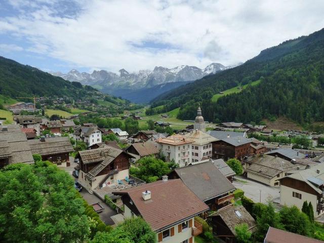 Charming 37m² T2 with balcony, parking, top floor, 4 ppl FR-1-458-168 - Le Grand Bornand