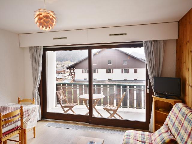 Cozy studio for 4 in Morzine with balcony, parking and ski locker FR-1-684-44 - Morzine