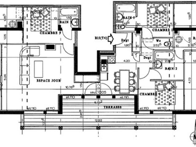 Apartment Morillon 1100, 3 bedrooms, 8 persons - Morillon 1100 Les Esserts