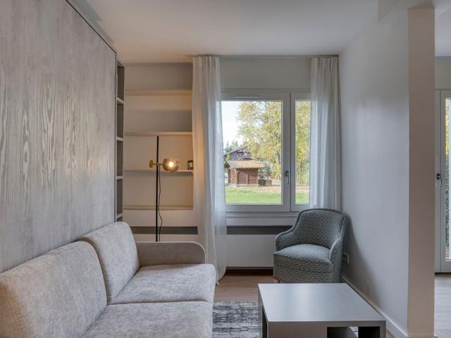 Charming Renovated Studio with Terrace & Garden, 400m from Ski Slopes – Megeve Mont d'Arbois FR-1-453-299 - Megève