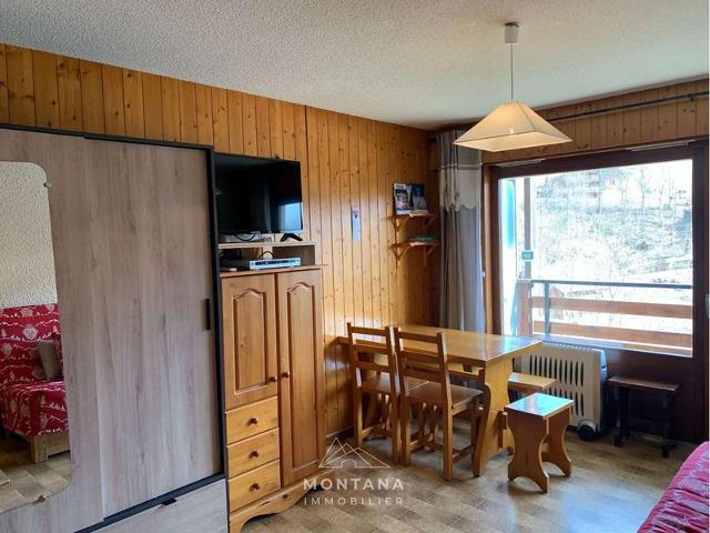 Cozy studio for 4 with balcony, peaceful and near slopes FR-1-458-177 - Le Grand Bornand