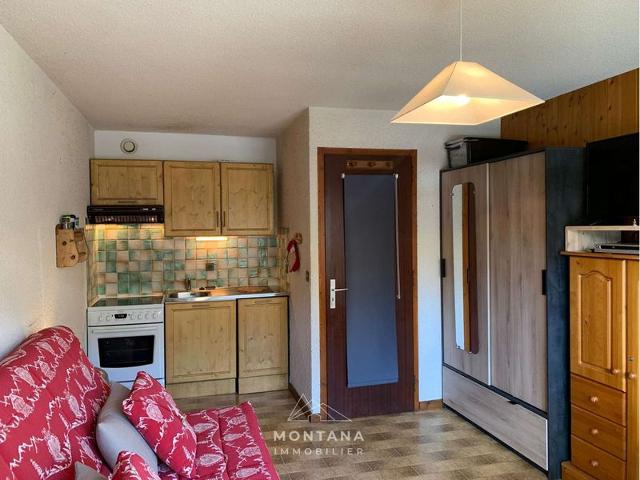 Cozy studio for 4 with balcony, peaceful and near slopes FR-1-458-177 - Le Grand Bornand