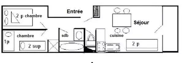 Residence Les Ecrins - Plagne Centre