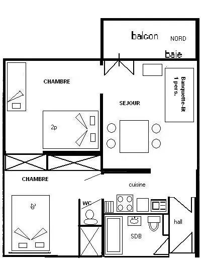 Residence Le Mustag - Plagne Centre