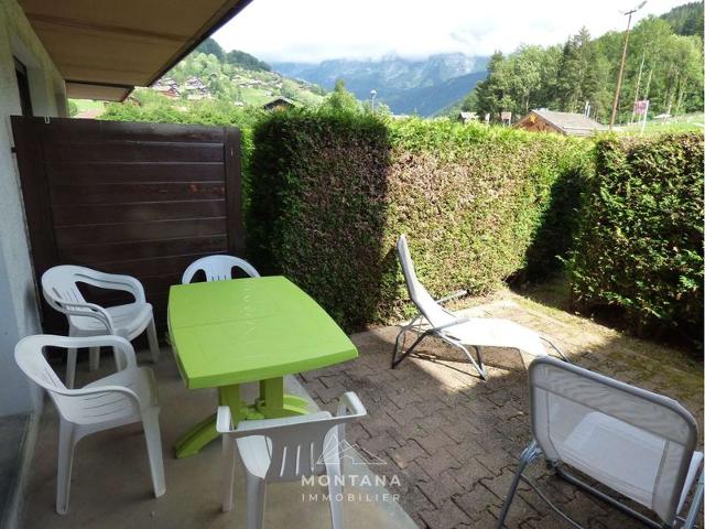 Charming Studio with Garden, Near Ski Trails, Grand Bornand Center, Sleeps 5 FR-1-458-184 - Le Grand Bornand