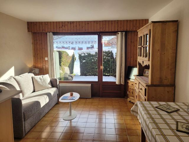 Charming Studio with Garden, Near Ski Trails, Grand Bornand Center, Sleeps 5 FR-1-458-184 - Le Grand Bornand