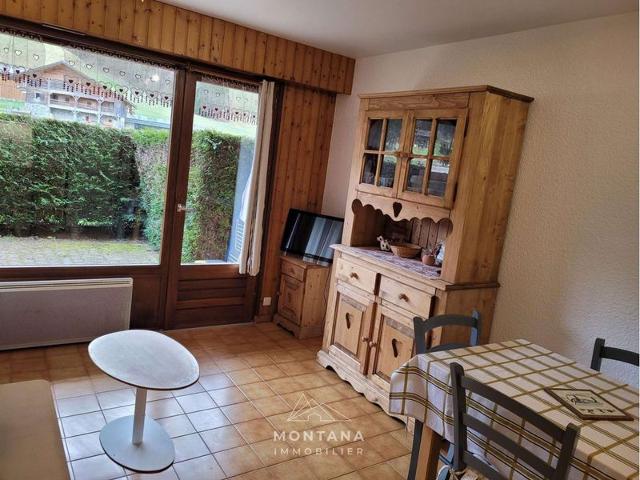 Charming Studio with Garden, Near Ski Trails, Grand Bornand Center, Sleeps 5 FR-1-458-184 - Le Grand Bornand