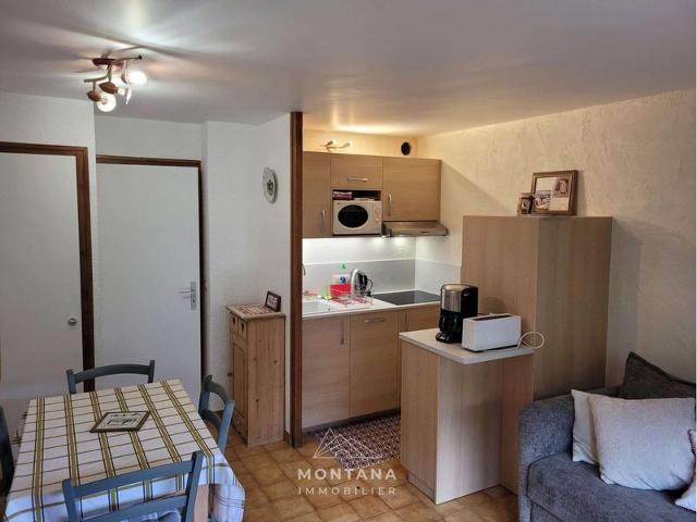 Charming Studio with Garden, Near Ski Trails, Grand Bornand Center, Sleeps 5 FR-1-458-184 - Le Grand Bornand