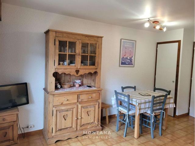 Charming Studio with Garden, Near Ski Trails, Grand Bornand Center, Sleeps 5 FR-1-458-184 - Le Grand Bornand