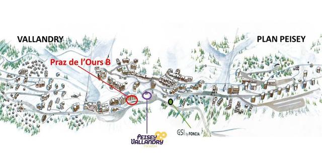 Appartment Praz De L'ours B PVA-PDOB44 - Vallandry