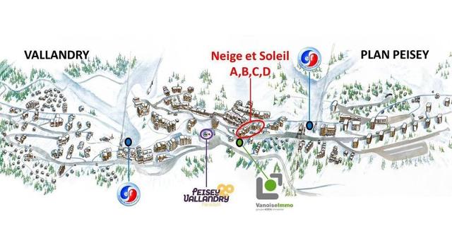 Appartment Neige Et Soleil D PVA-NSOD03 - Plan Peisey