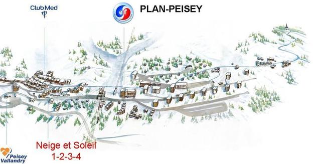 Appartment Neige Et Soleil A PVA-NSOA08 - Plan Peisey
